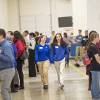 high school students from west michigan walking